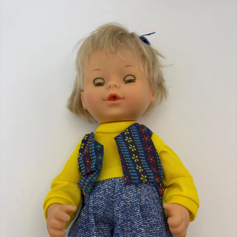 Vtg 1995 CITITOY Sleepy Eye Baby Doll Outfit BP015A Y2K 90s Kidcore Cottagecore